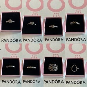 Authentic Pandora Rings